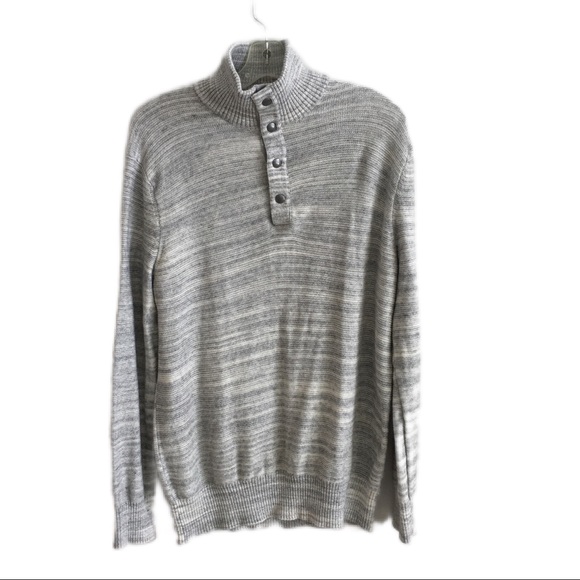 Banana Republic light Gray Mens sweater size L - Picture 1 of 7